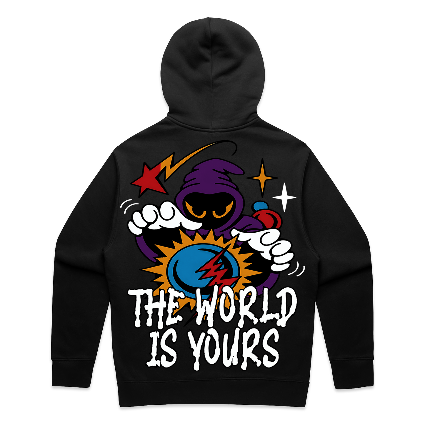 World is Yours Relax Fit Hoodie
