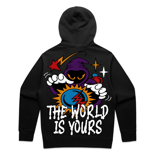 World is Yours Relax Fit Hoodie