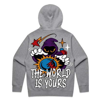 World is Yours Relax Fit Hoodie