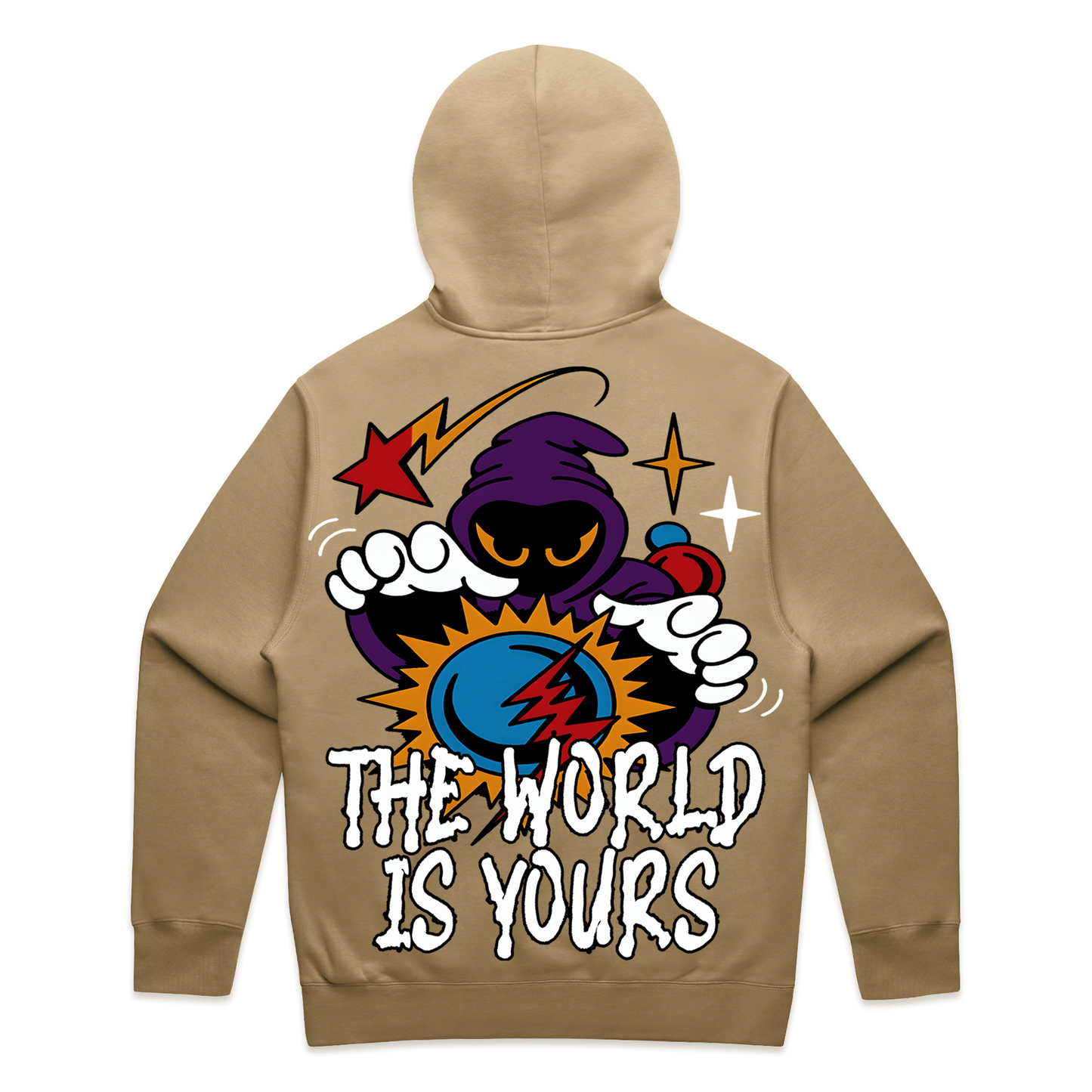 World is Yours Relax Fit Hoodie