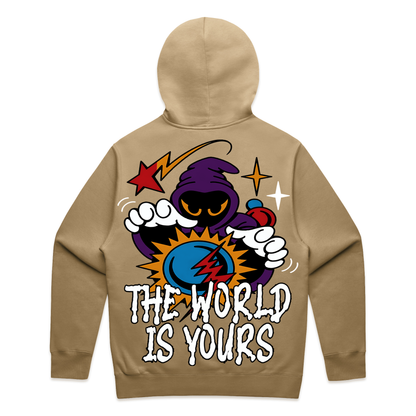 World is Yours Relax Fit Hoodie